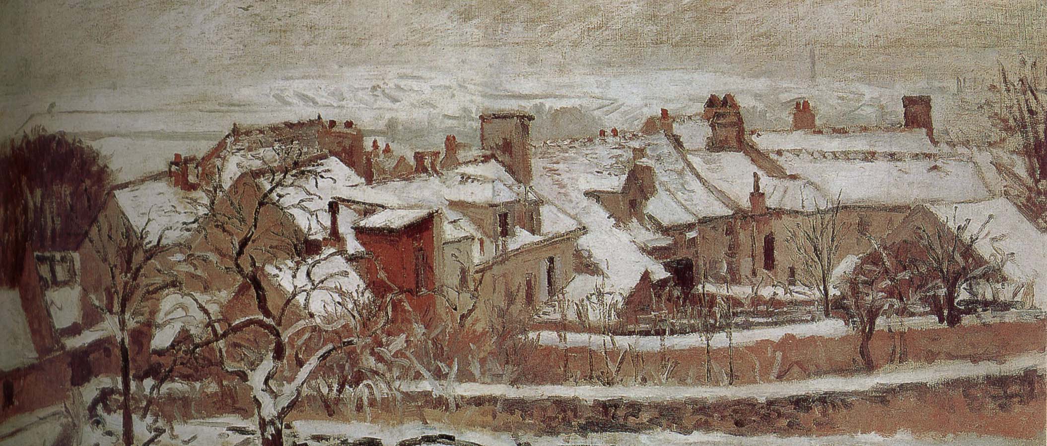 Camille Pissarro Winter